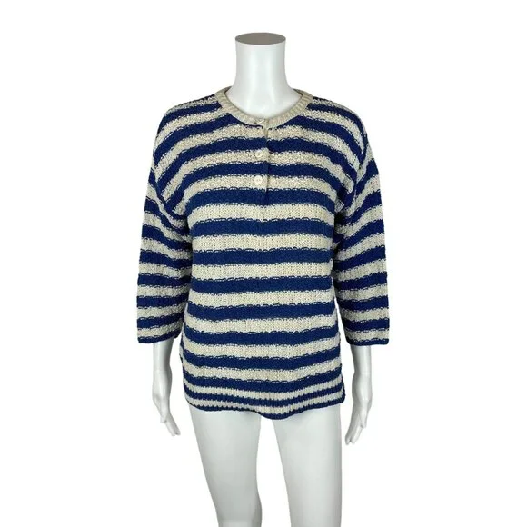 Diane Von Furstenberg Sweaters Vintage 8s Striped Sweater
